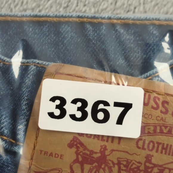 Levis 554 Jeans Mens 29x33 Blue Straight Leg Made In Australia Denim Vintage 90s - Picture 10 of 10